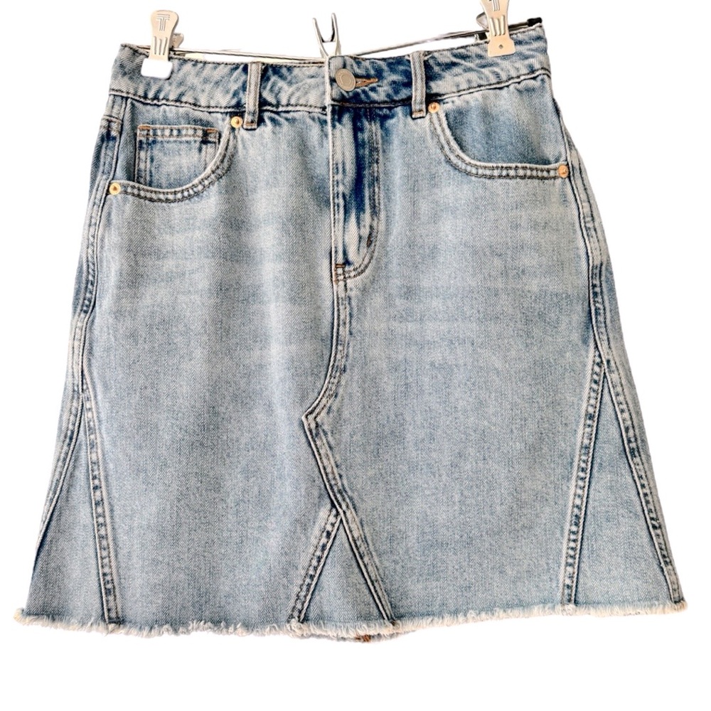Dynamite Denim Mini Skirt